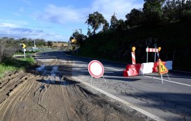  Utentes da EN121 exigem suspensão de obras até criação de alternativas seguras