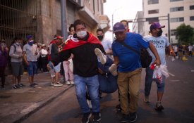 Mais protestos no Peru, entre denúncias de militarização e ingerência dos EUA