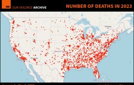 Mais de 200 tiroteios massivos nos EUA em 2023