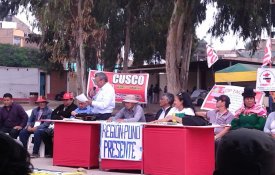 Encontro nacional em Lima agenda dez dias de protesto contra Boluarte