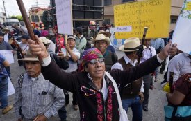 Governo da Guatemala recorre aos anti-distúrbios para lidar com os bloqueios