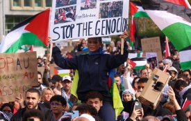  Manifestações em várias cidades do mundo contra agressão de Israel ao povo palestino