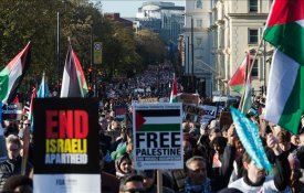 A guerra de Israel contra a Palestina e a revolta mundial contra ela