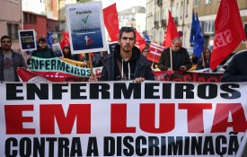 Greve de enfermeiros a 100% em vários hospitais