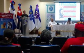 Solidariedade firme com Cuba na República Dominicana