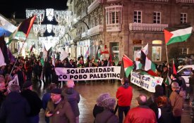 Galiza assinala nas ruas três meses de resistência palestiniana ao genocídio