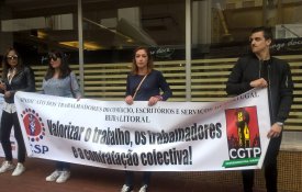 Trabalhadores do Pingo Doce contra discriminação salarial