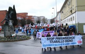 Trabalhadores contra a precariedade e por um quadro galego de relações laborais