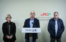 PCP proporá a rejeição do governo da direita