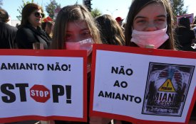 Coberturas de amianto em escola da Arrentela levadas ao Parlamento