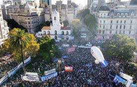 «Lutaremos pela educação que queremos, pela Argentina com que sonhamos»