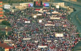 Cubanos reafirmaram apoio à Revolução no 1.º de Maio
