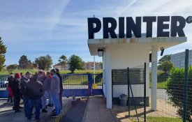  Sem salário e impedidos de entrar na empresa: há greve na Printer Portuguesa