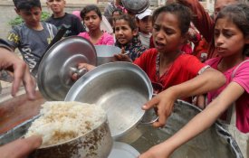 A fome em Gaza já não é um risco mas uma realidade, alerta Euro-Med