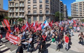 Grande adesão à greve no comércio alimentar de Ourense