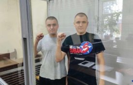 Presos políticos ucranianos empurrados para a frente de combate