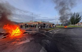 Grande adesão à greve dos metalúrgicos na Cantábria