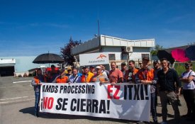 Trabalhadores bascos disseram «luta» e Arcelor Mittal recuou