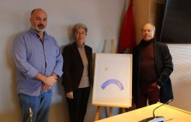 CGTP-IN inaugura exposição «Do Caos à Ordem ao Caos» de Luís Rodrigues 