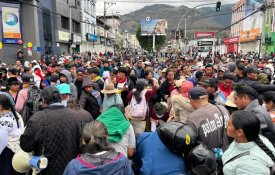 FUT denuncia «perseguição política aberta» a dirigentes sociais no Equador
