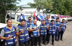 Nicarágua reforça sistema de saúde com entrega de ambulâncias