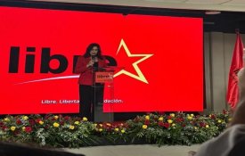 Rixi Moncada denuncia «fraude eleitoral» nas Honduras
