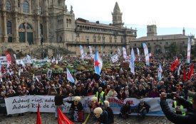 Novo mar de gente em Compostela contra o projecto da Altri