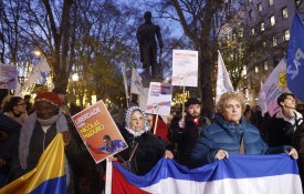 Protestos em Lisboa e no Porto contra «agressão militar dos EUA» na Venezuela