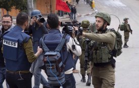 Pelo menos 40 jornalistas palestinianos continuam presos em cadeias israelitas