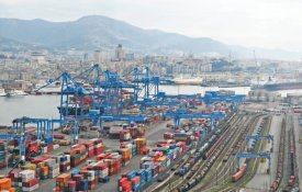 Estivadores europeus e mediterrânicos em greve contra a guerra