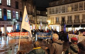 Mobilizações na Galiza denunciam ofensiva imperialista e rearmamento da UE