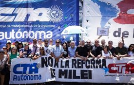 CGT também convoca greve contra a reforma laboral na Argentina