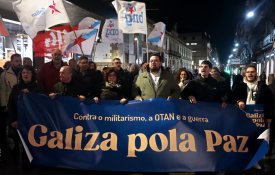 Mobilizações contra a guerra e pela soberania dos povos, nas sete cidades galegas 