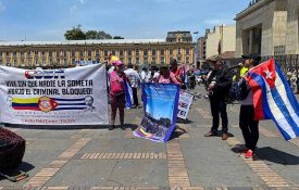 Solidariedade com Cuba expressa na Colômbia e na Venezuela
