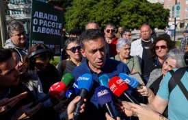 «Queremos discutir as propostas de quem trabalha, e não de quem manda trabalhar»