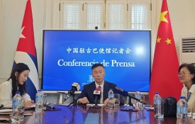 Diplomacia chinesa reafirma em Havana o apoio firme a Cuba face ao bloqueio