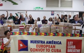 Solidariedade portuguesa a caminho de Cuba