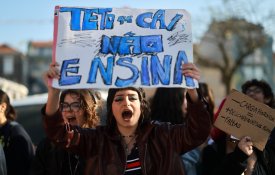 Clima de contestação: estudantes do Ensino Secundário também lutam