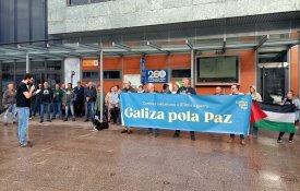 Trinta localidades galegas disseram «não à guerra imperialista»