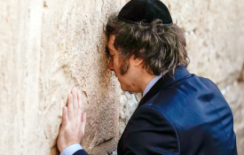 Em Israel, Milei foi mais um cúmplice do genocídio