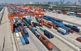 Expresso Ferroviário China-Europa atinge as 130 mil viagens