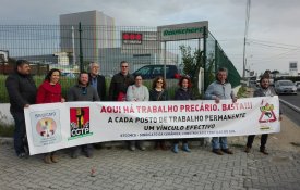 Trabalhadores da cerâmica Rauschert voltam à greve