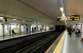 Novo constrangimento no Metro de Lisboa