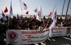 Trabalhadores do Dia em greve a 19 de Outubro
