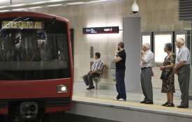 Trabalhadores do Metro exigem valorização das suas profissões