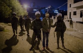 Mais de seis dezenas de palestinianos detidos na Cisjordânia ocupada