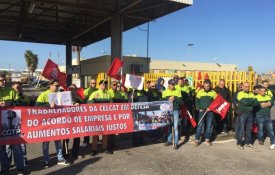  Trabalhadores da Celcat convocam seis dias de greve