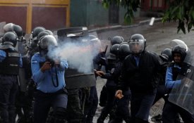  Forte repressão nas Honduras em protestos contra as privatizações