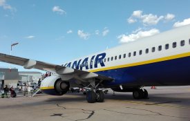 Direito à greve em causa no protesto dos tripulantes da Ryanair em Espanha