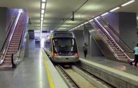 Trabalhadores do Metro do Porto cumprem greve a 10 de Dezembro